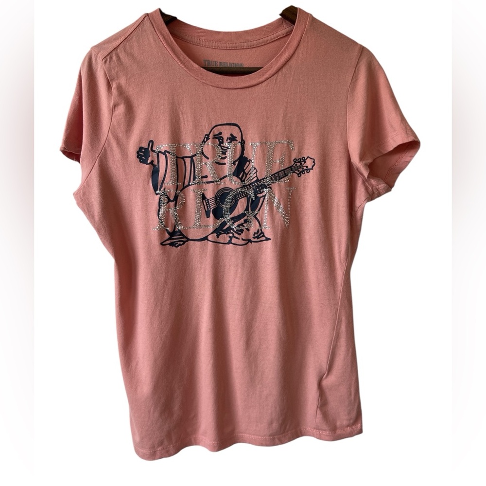 True Religion Women’s Rhinestone Graphic Tee